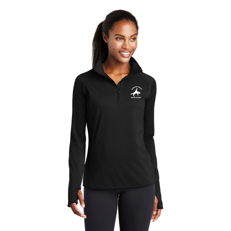   LST850 Sport-Tek® Ladies Sport-Wick® Stretch 1/2-Zip Pullover