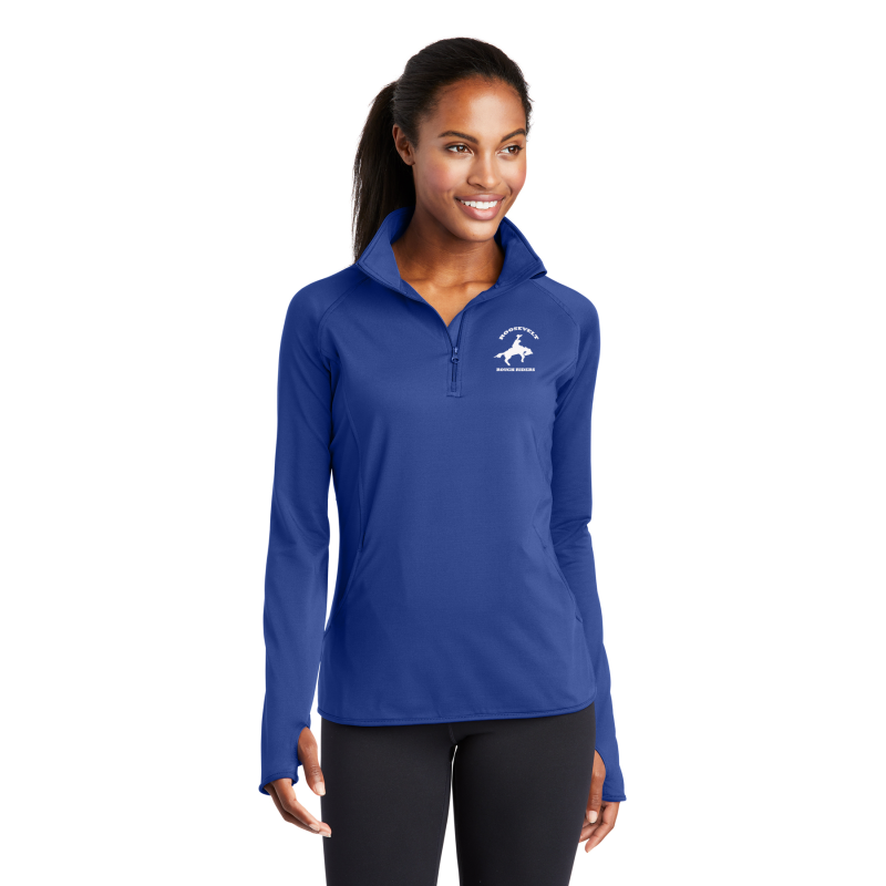   LST850 Sport-Tek® Ladies Sport-Wick® Stretch 1/2-Zip Pullover
